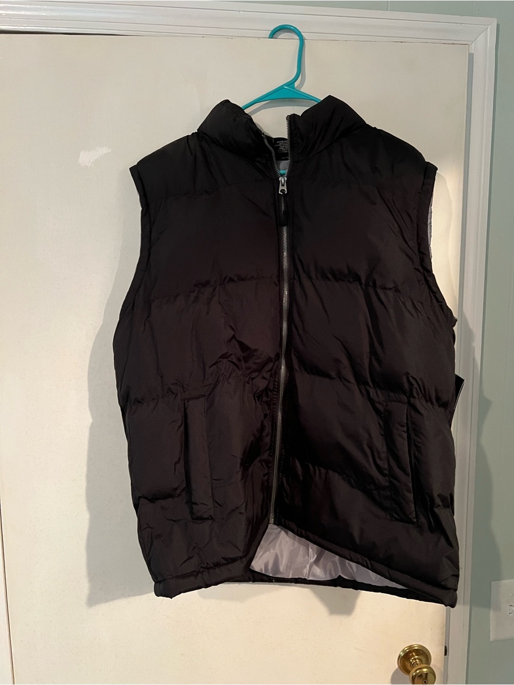 Black Puffer Vest